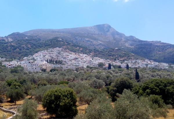 Filoti Village in Naxos